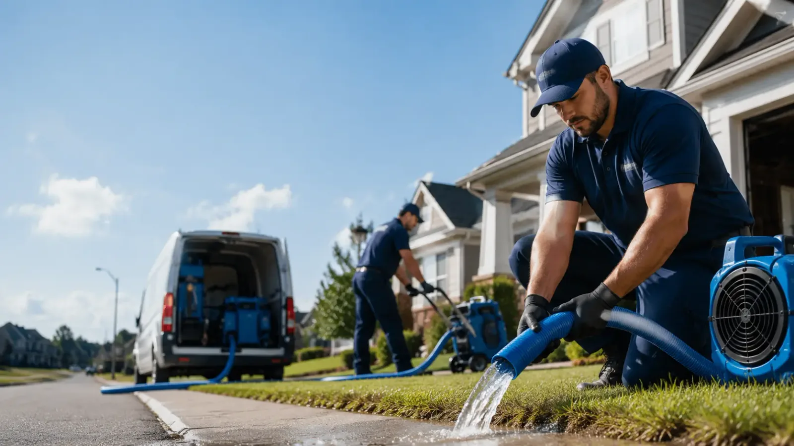 Flood Damage Restoration in Hineston, LA